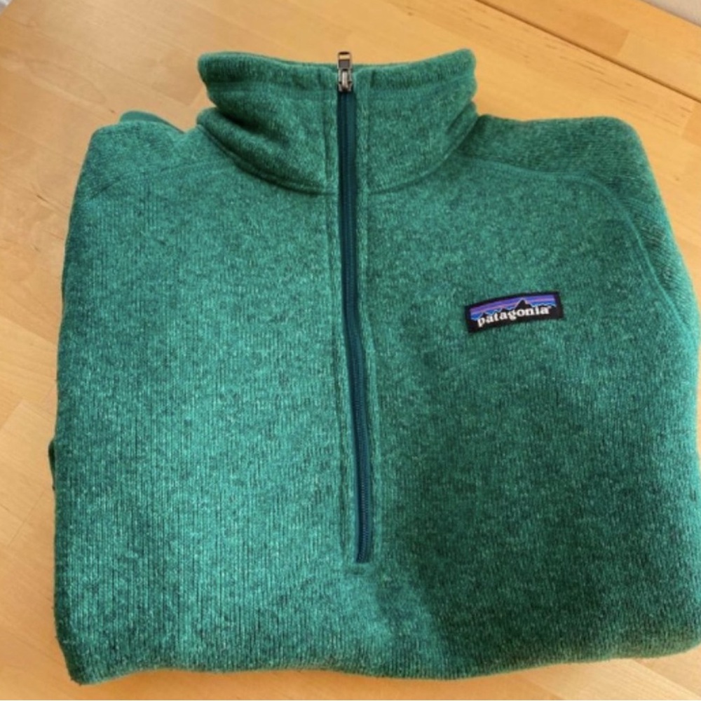 Patagonia Better Sweater 1/4 Zip - Small / Green